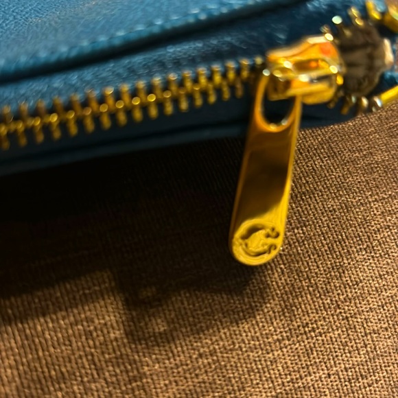 C Wonder Striped Leather Clutch Purse NWOT - Picture 5 of 11